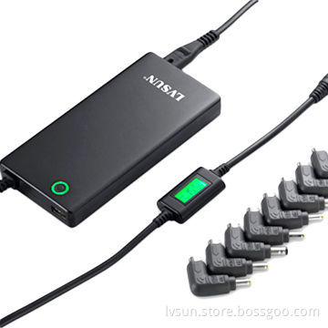 Ultra-slim Laptop Power Adapter, 90W Output/Portable Design, Charger for Laptop, Mobile Phones, MP3
